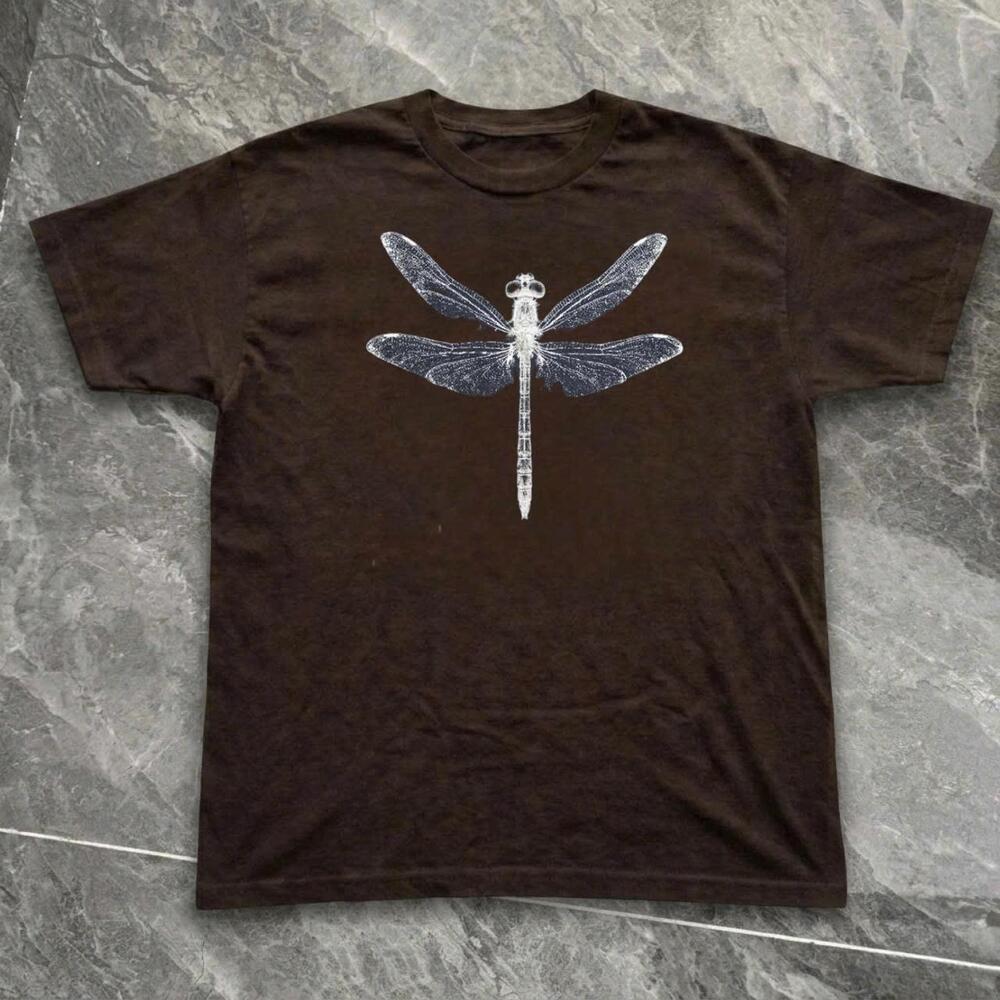 Brown Dragonfly Graphic Tee